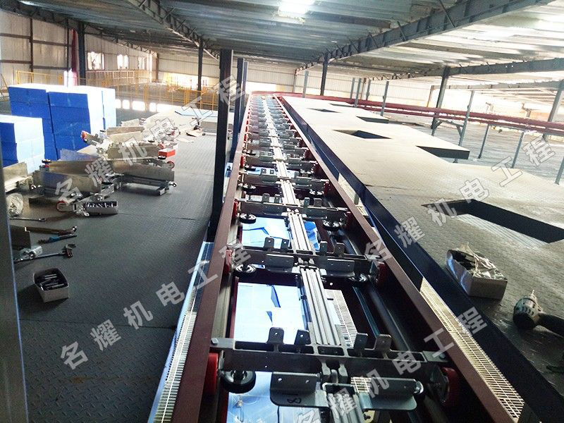 菏澤市名耀機(jī)電工程有限公司工程案例韻達(dá)分揀機(jī)